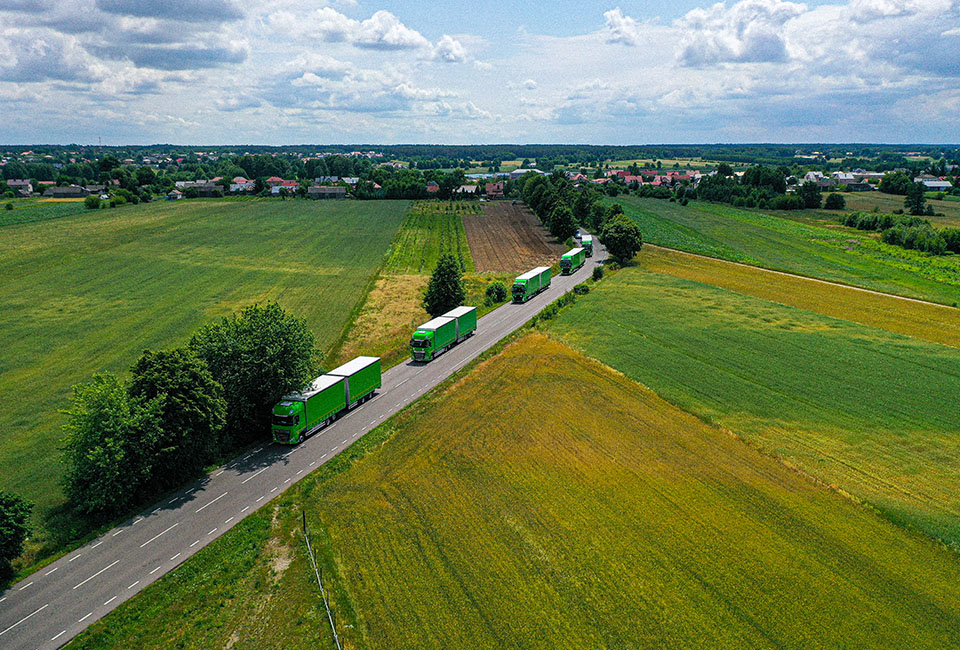 tir w trasie